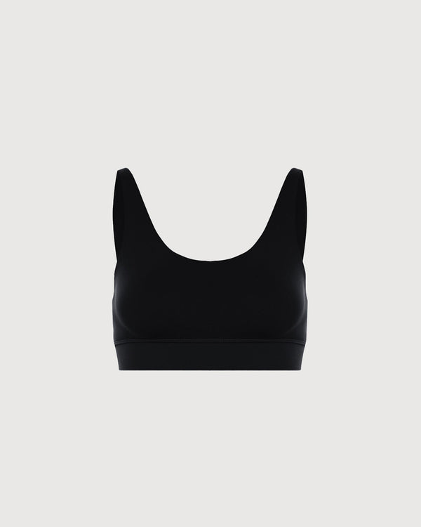 24/7 Lounge Bra Top w/ Adjustability - Black