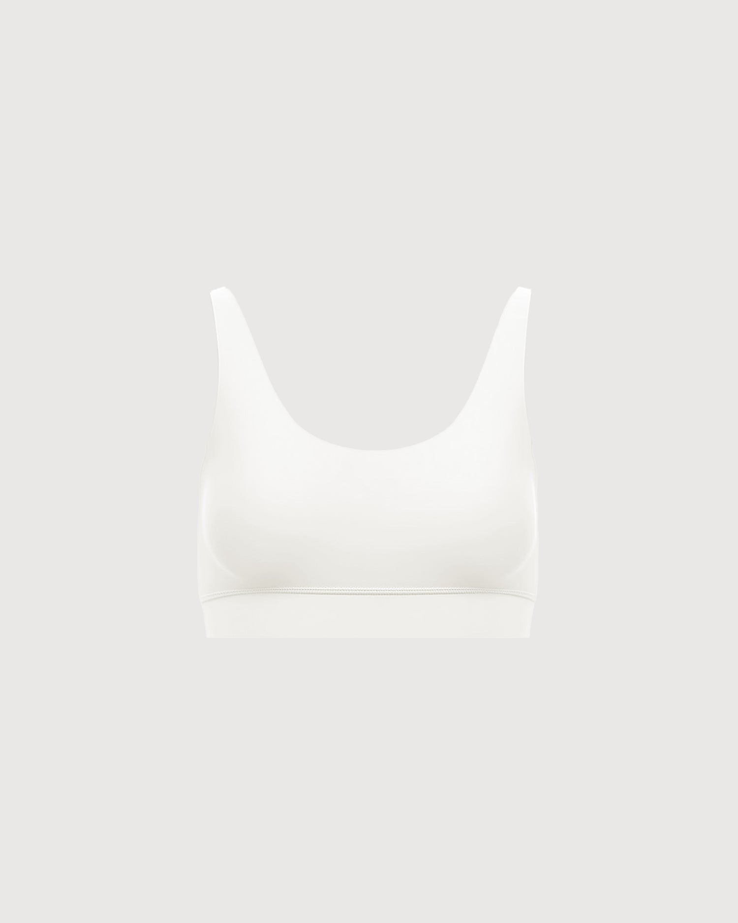 Scoop Bra Top - Pearl