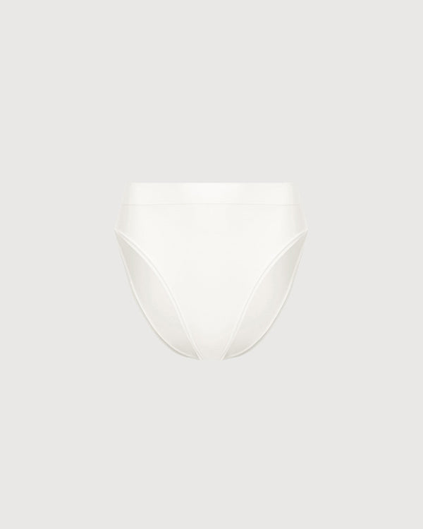High Waist Brief 3 Pack - Pearl