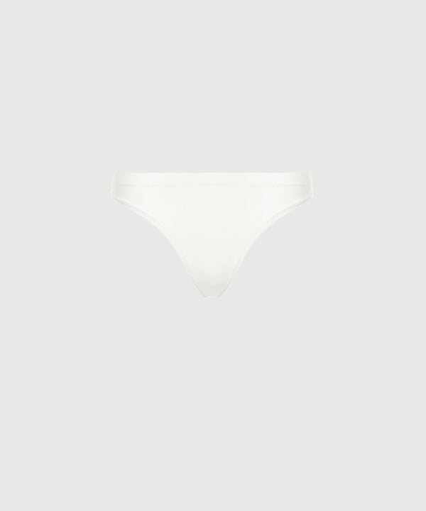 Mid Rise Thong 3 Pack - Pearl