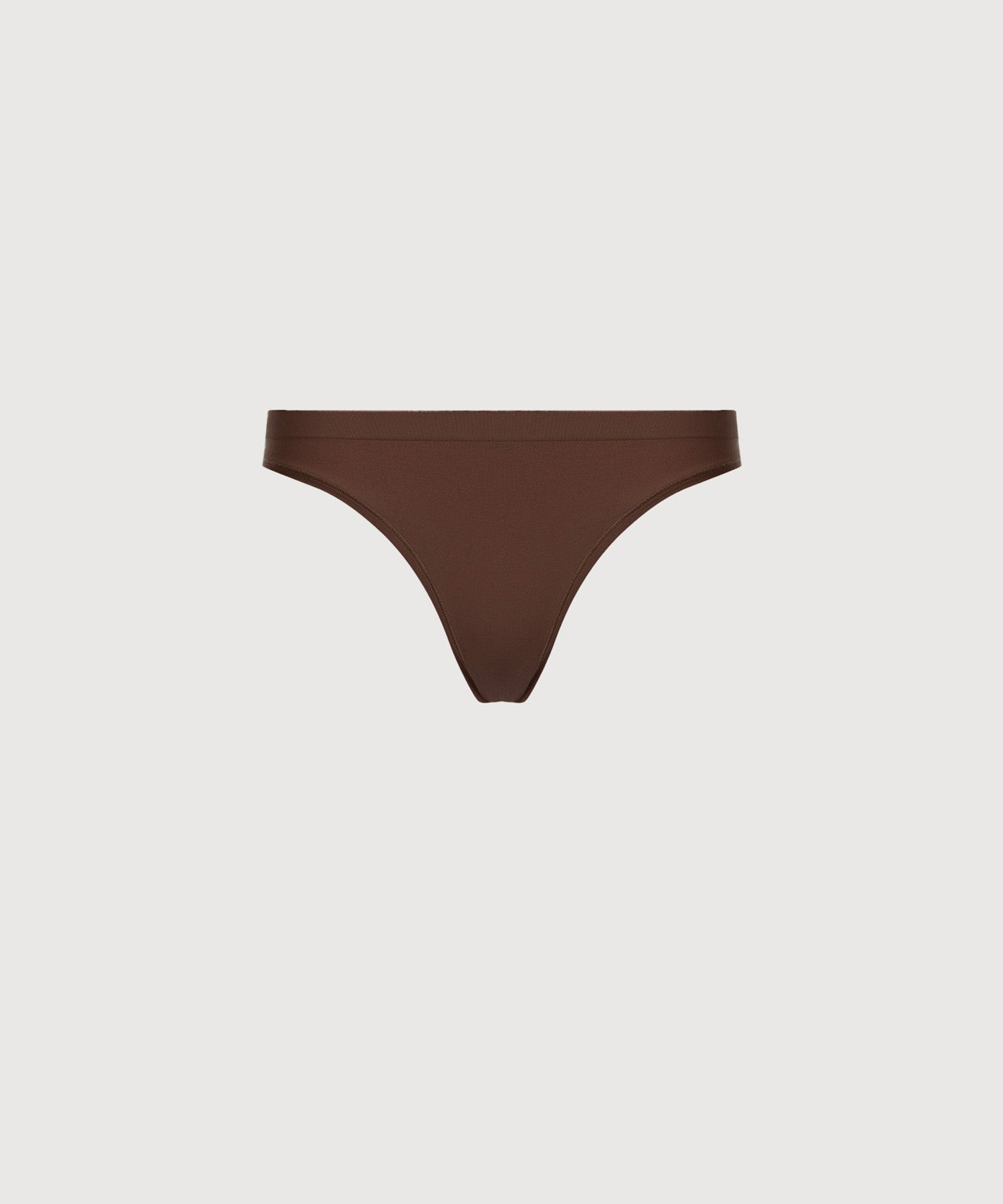 Mid Rise Thong 3 Pack - Cocoa