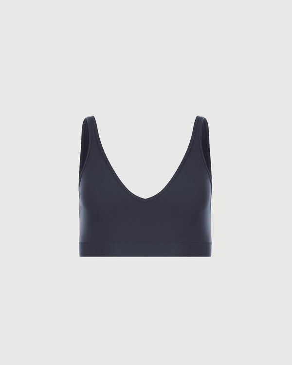Triangle Bra - Navy
