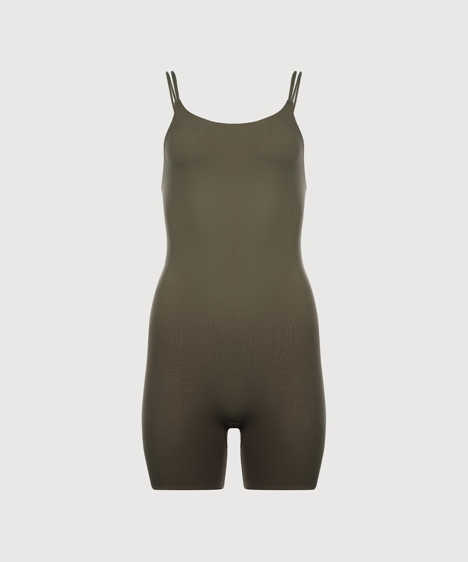 Short Jumpsuit - Olive