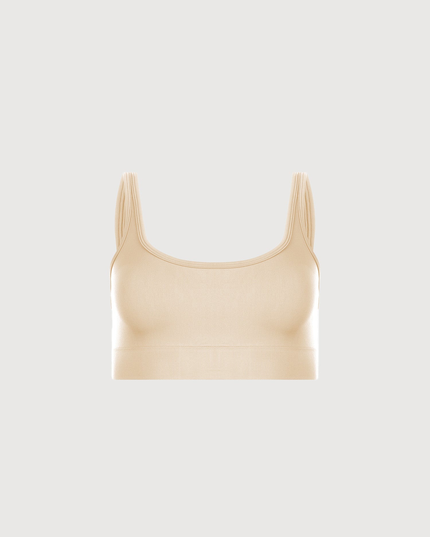 Performance Racerback Sports Bra - Almond