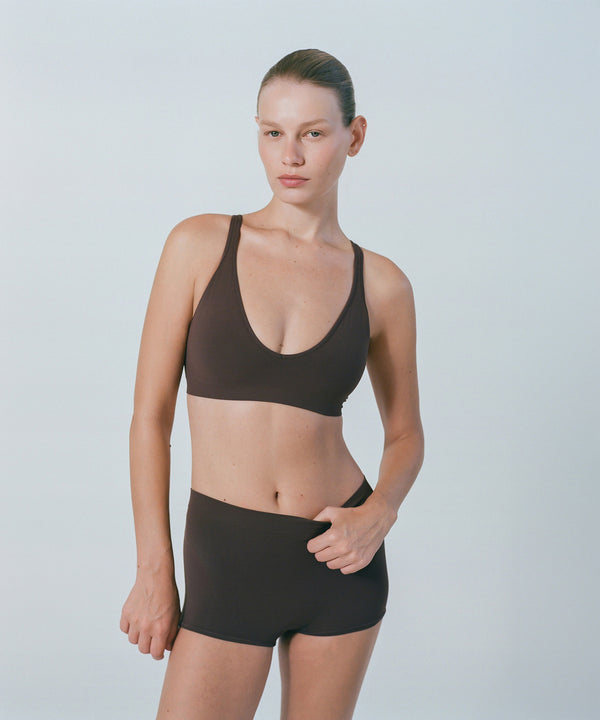 Micro Mini Shorts 3 Pack - Cocoa