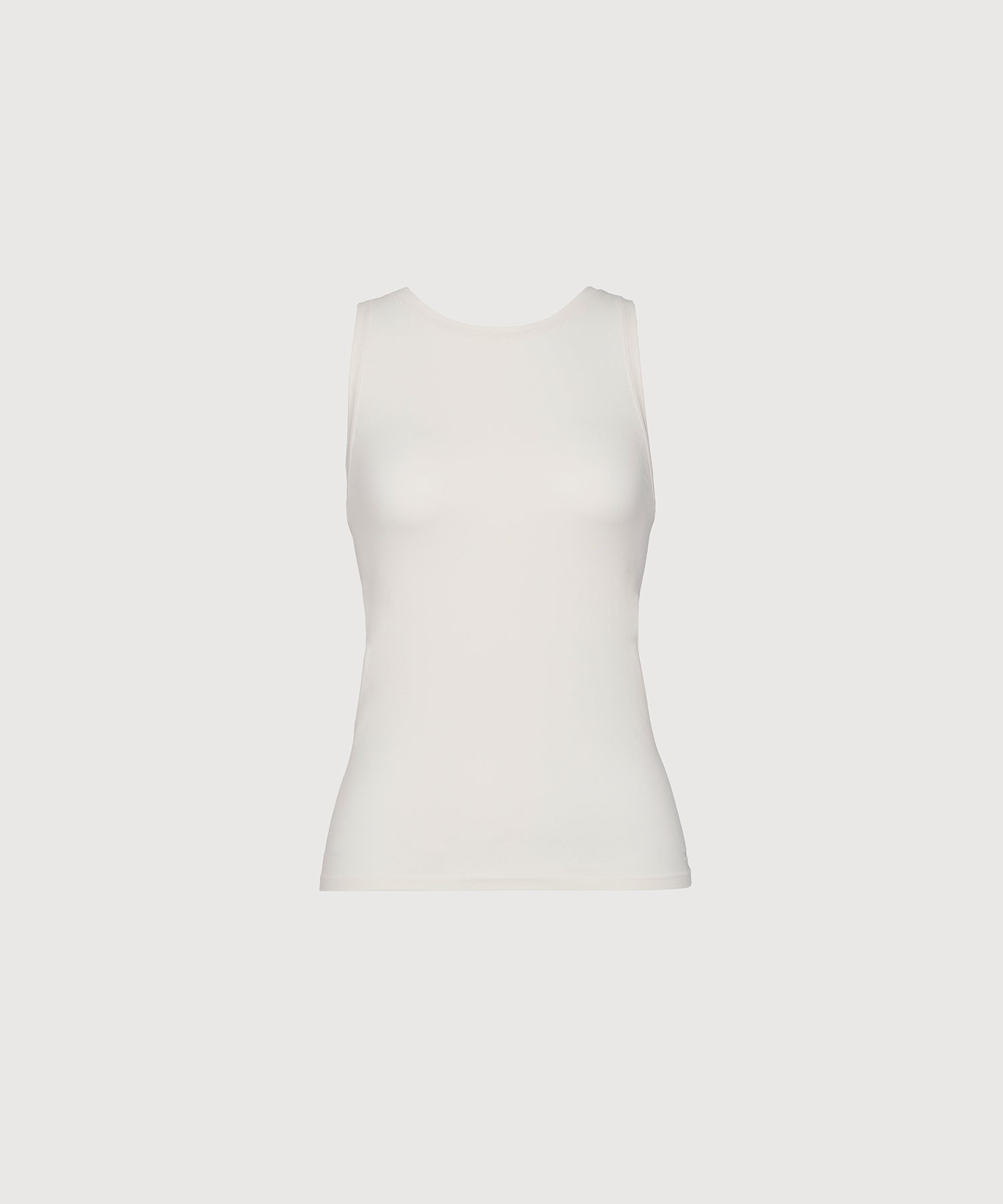 High Neck Tank - Pearl
