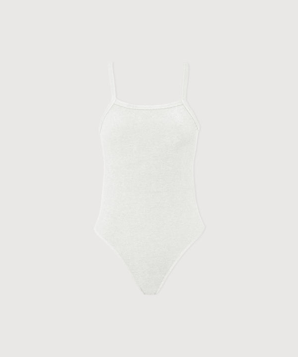 Anjelica Bodysuit - Pearl