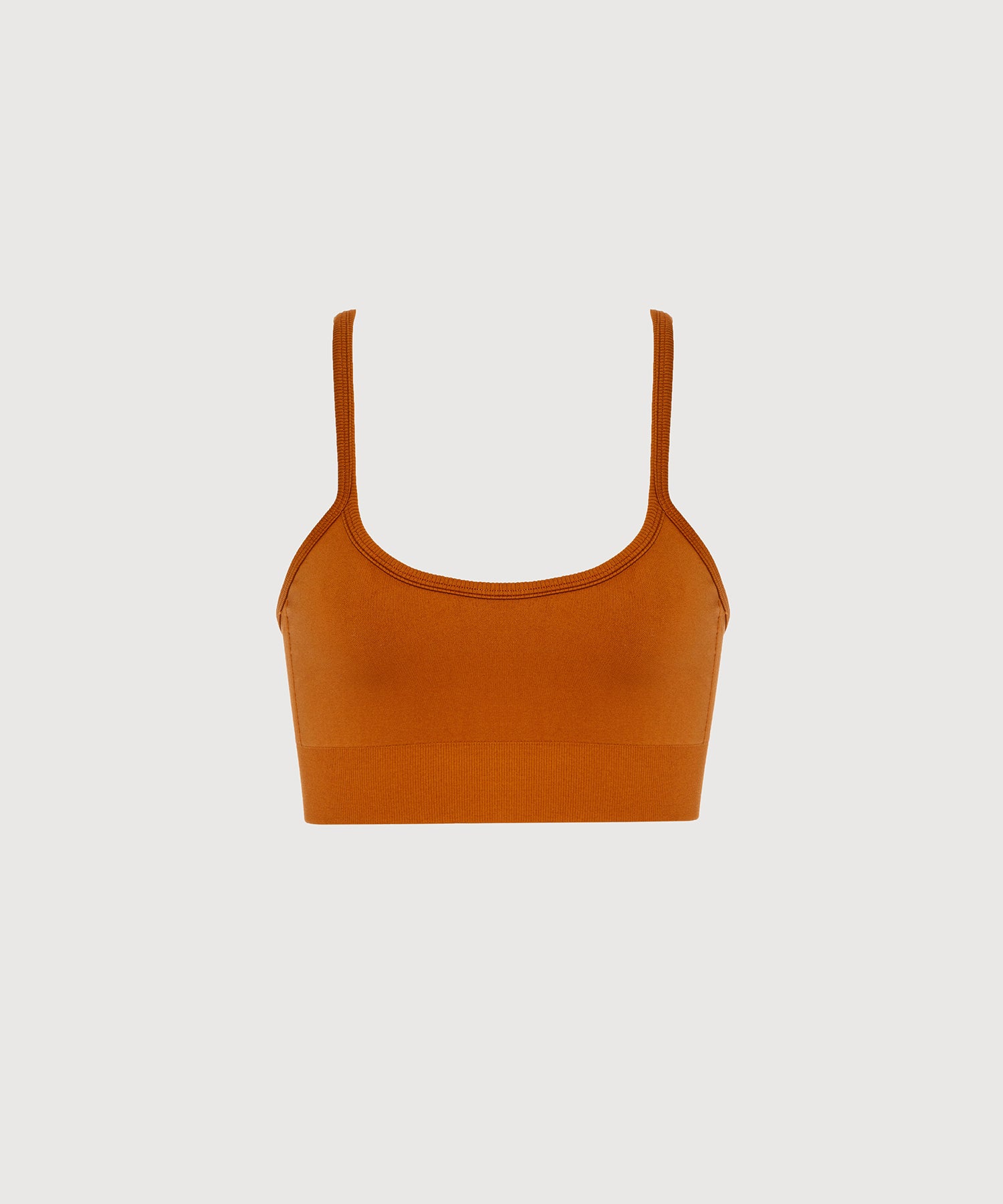 Form Movement V Neck Bra - Terracotta
