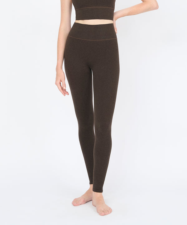 Louise High Rise Legging 25" - Sepia Melange
