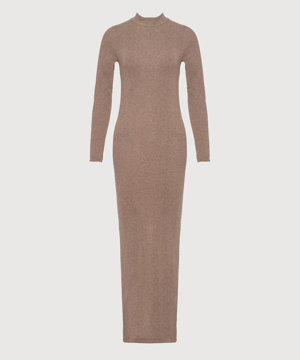 Yasmin Dress - Hazelnut Melange