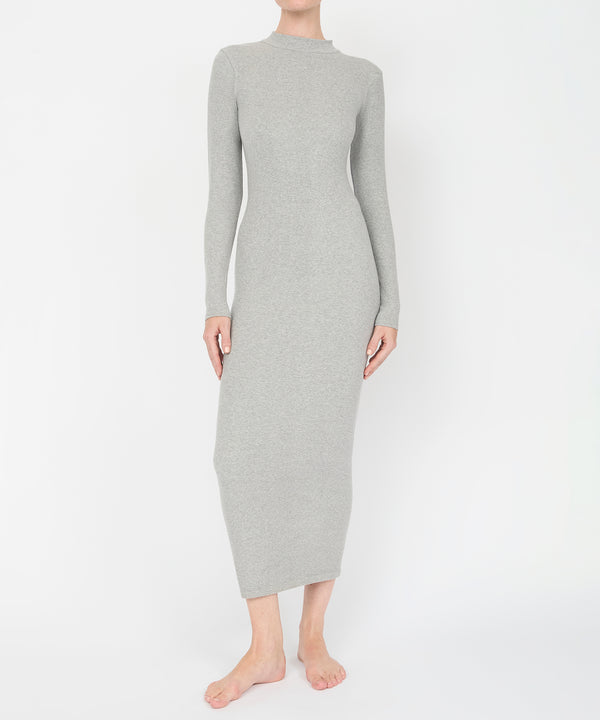 Yasmin Dress - Grey Melange