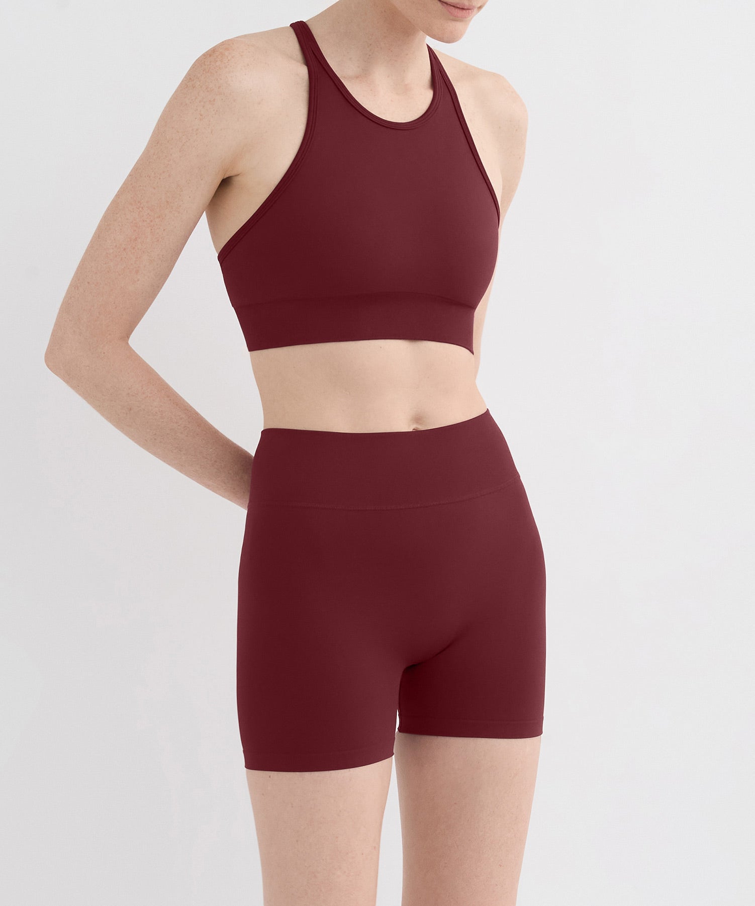 Performance Mid Rise 2" Short - Grape