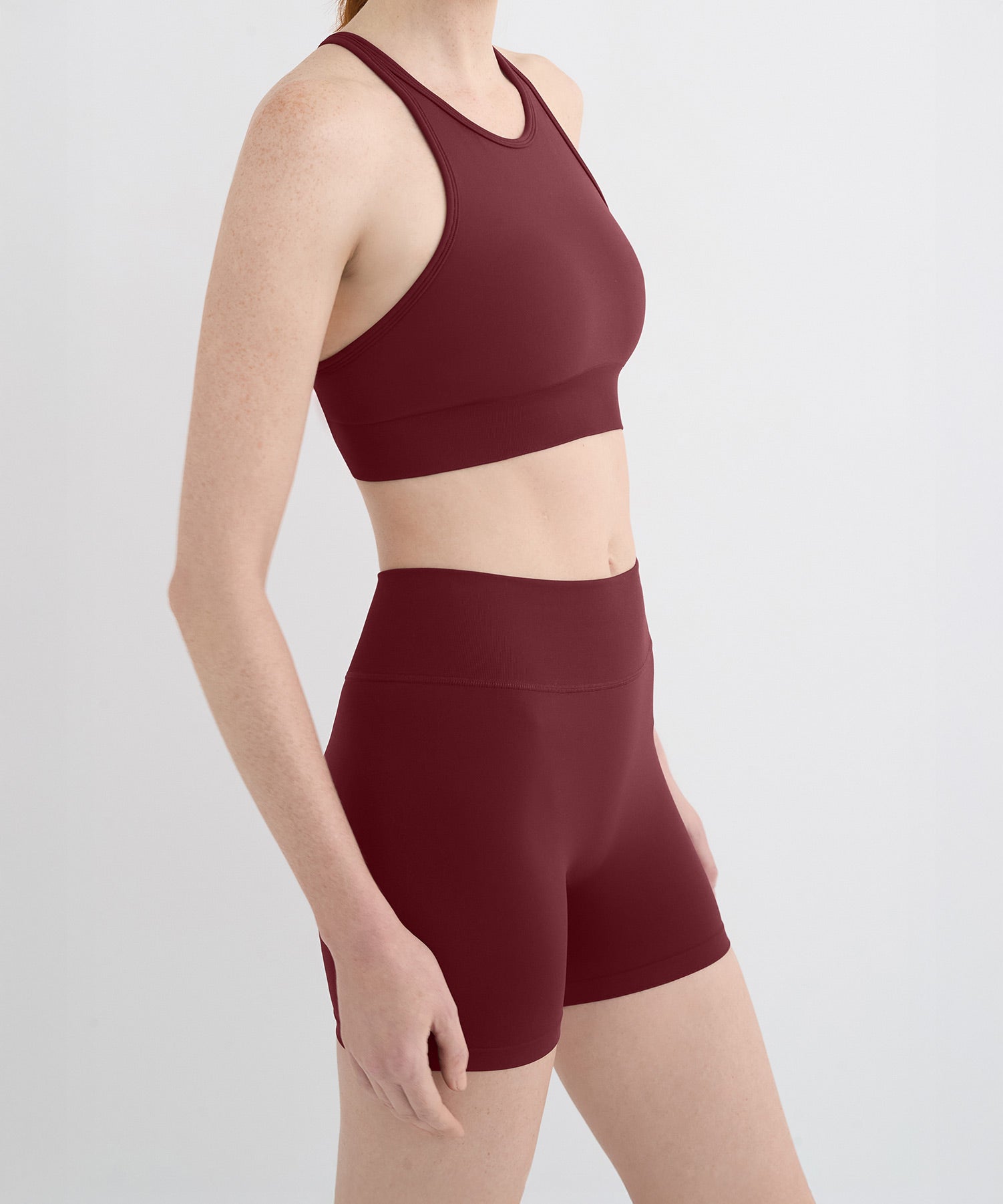 Performance Mid Rise 2" Short - Grape