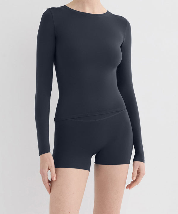 Long Sleeve Tee - Navy