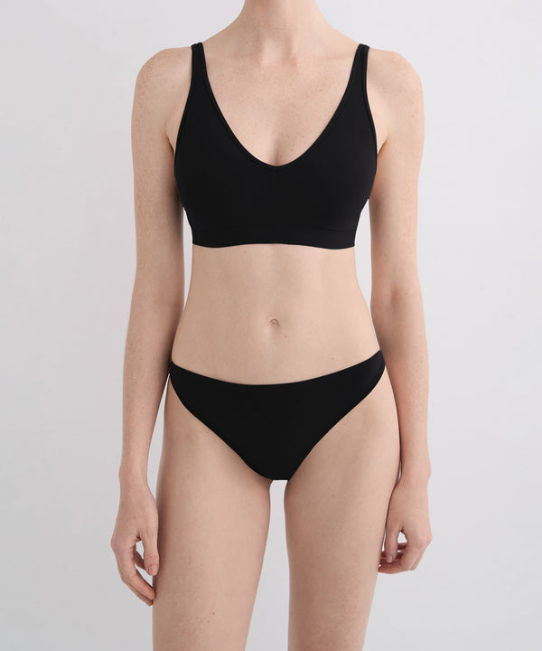 String Bikini Brief 3 Pack - Black