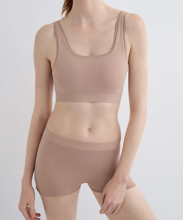 Scoop Bra - Taupe