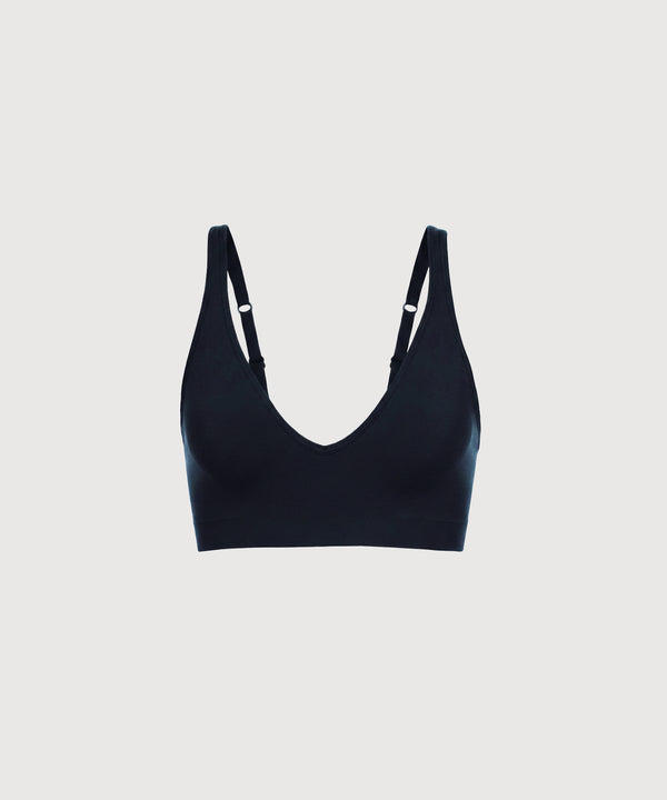 Triangle Bra - Navy