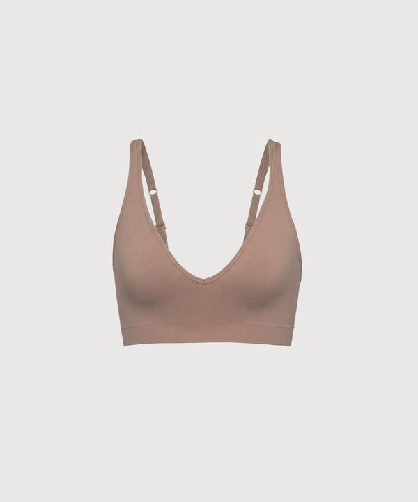 Triangle Bra - Taupe
