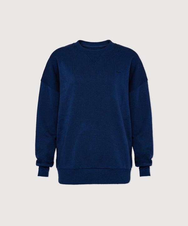 Parker Oversized Sweatshirt - Marine