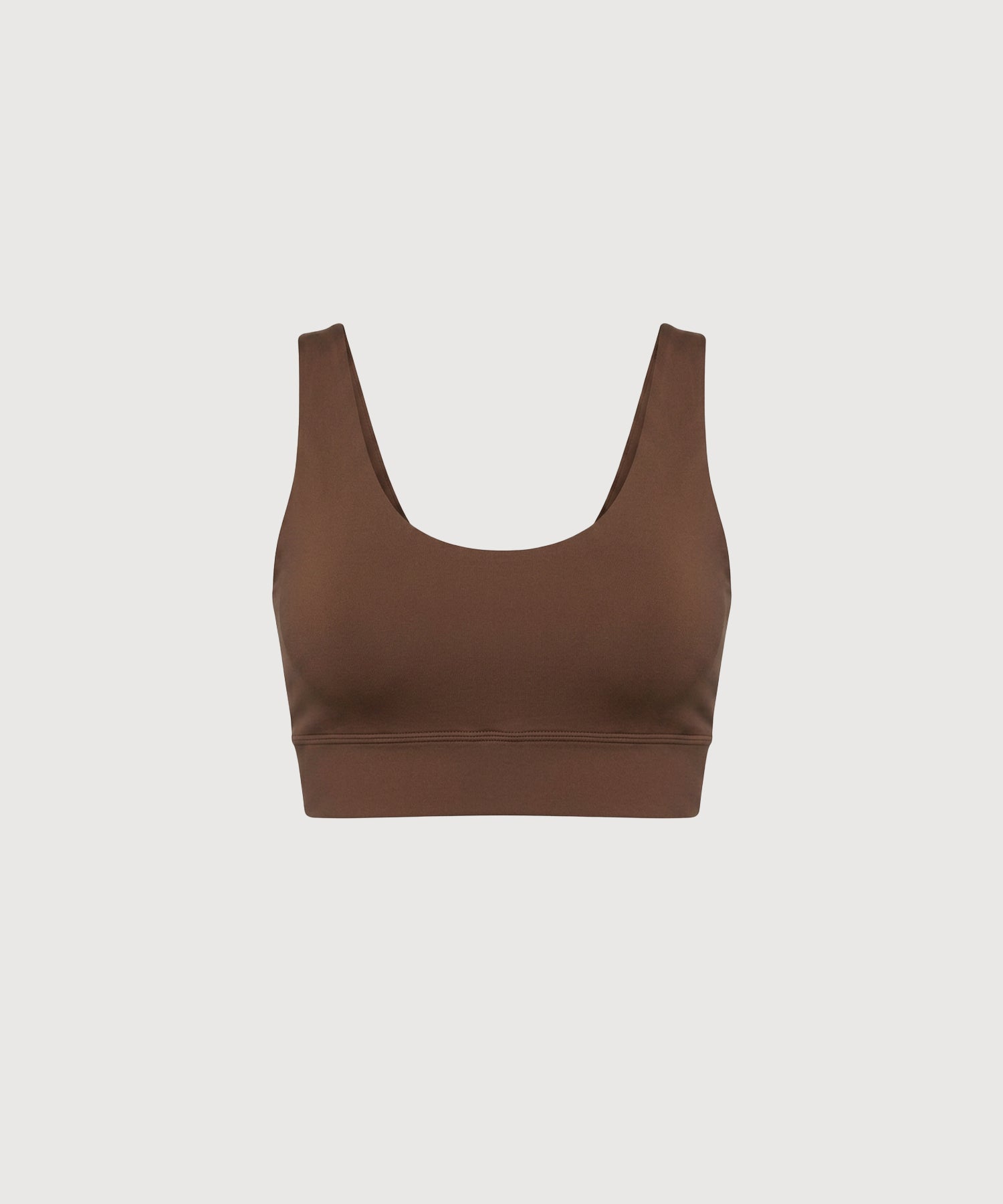24/7 Lounge Bra Top - Dark Earth