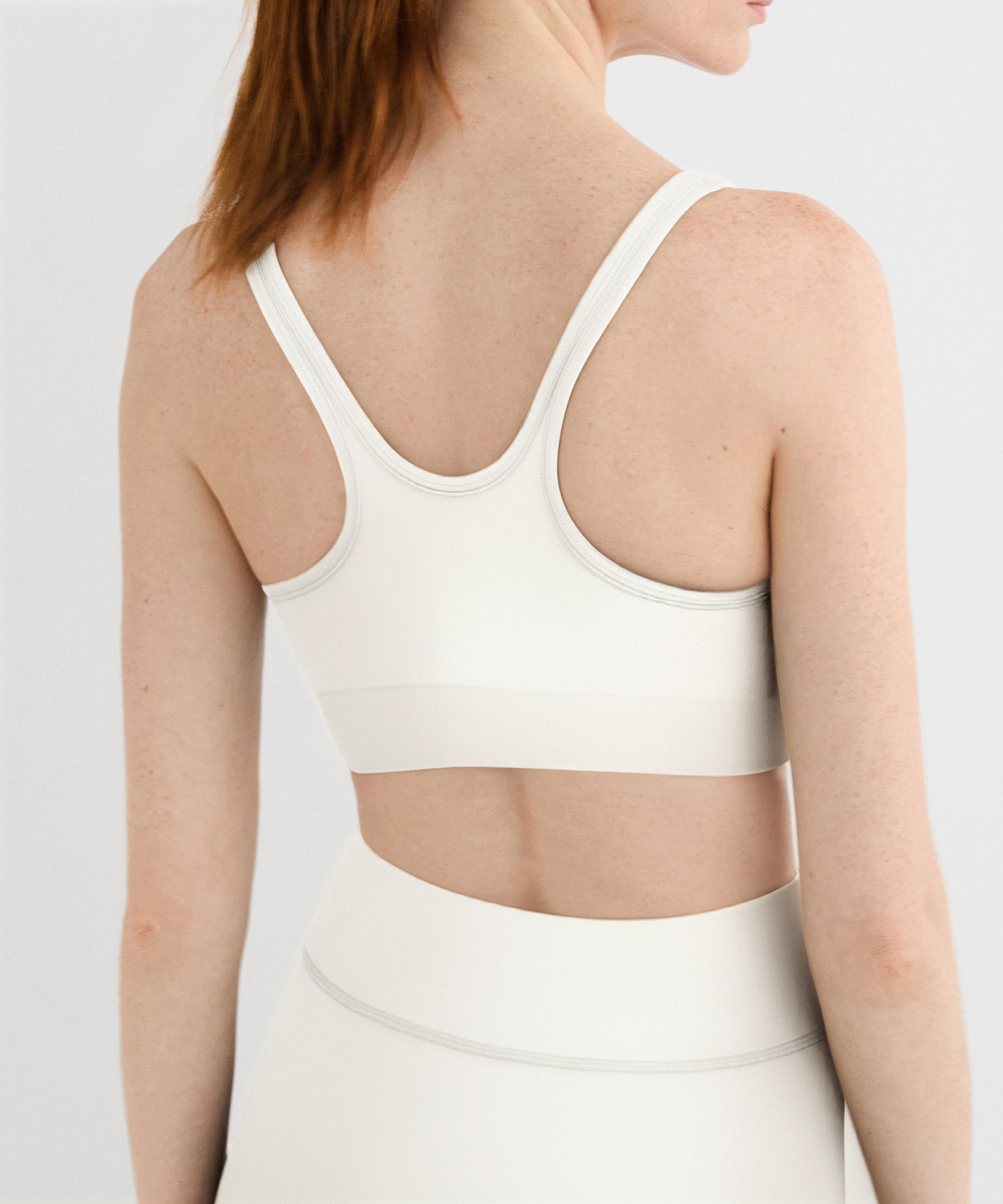 Racerback Movement Bra - Pearl