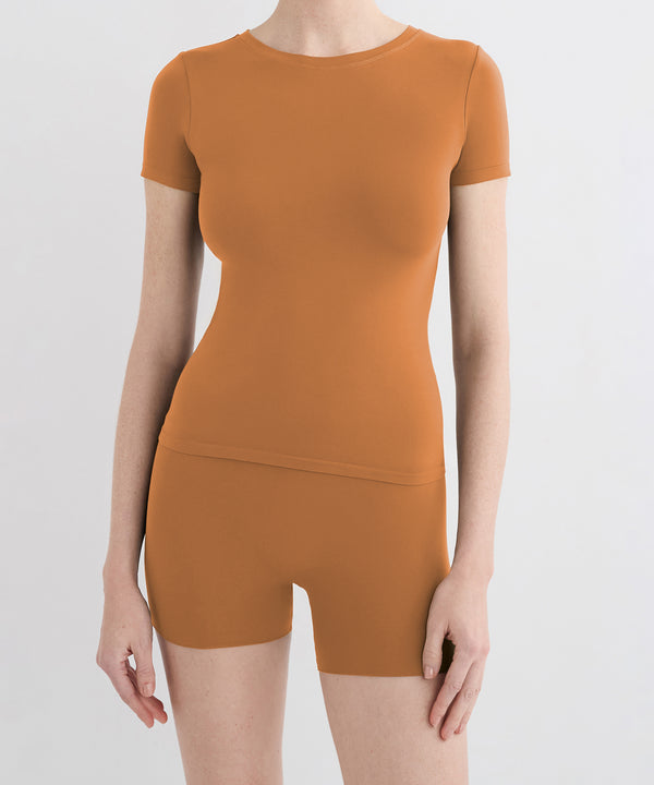 24/7 Crew Neck Tee - Terracotta