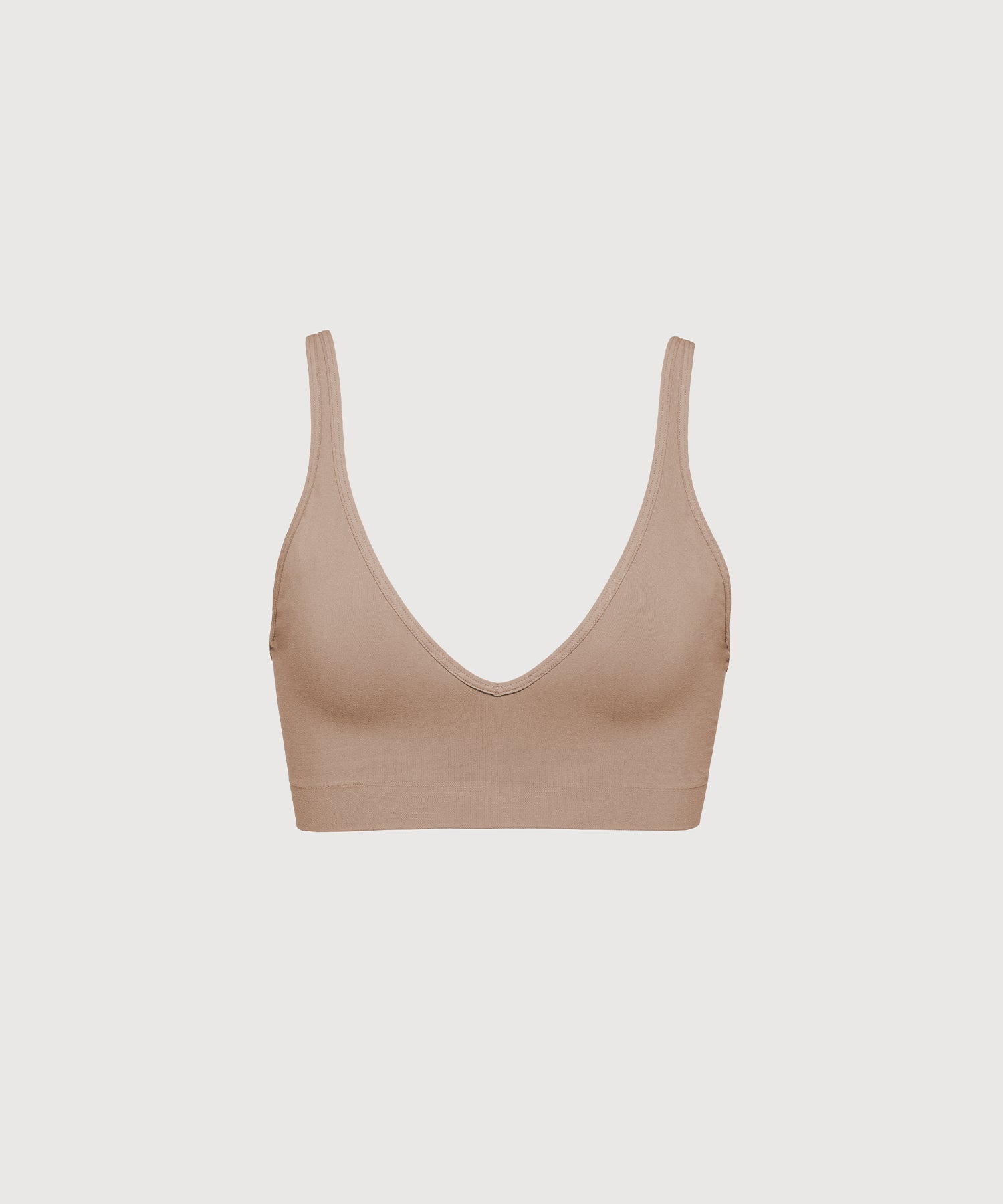 Triangle Bralette - Taupe