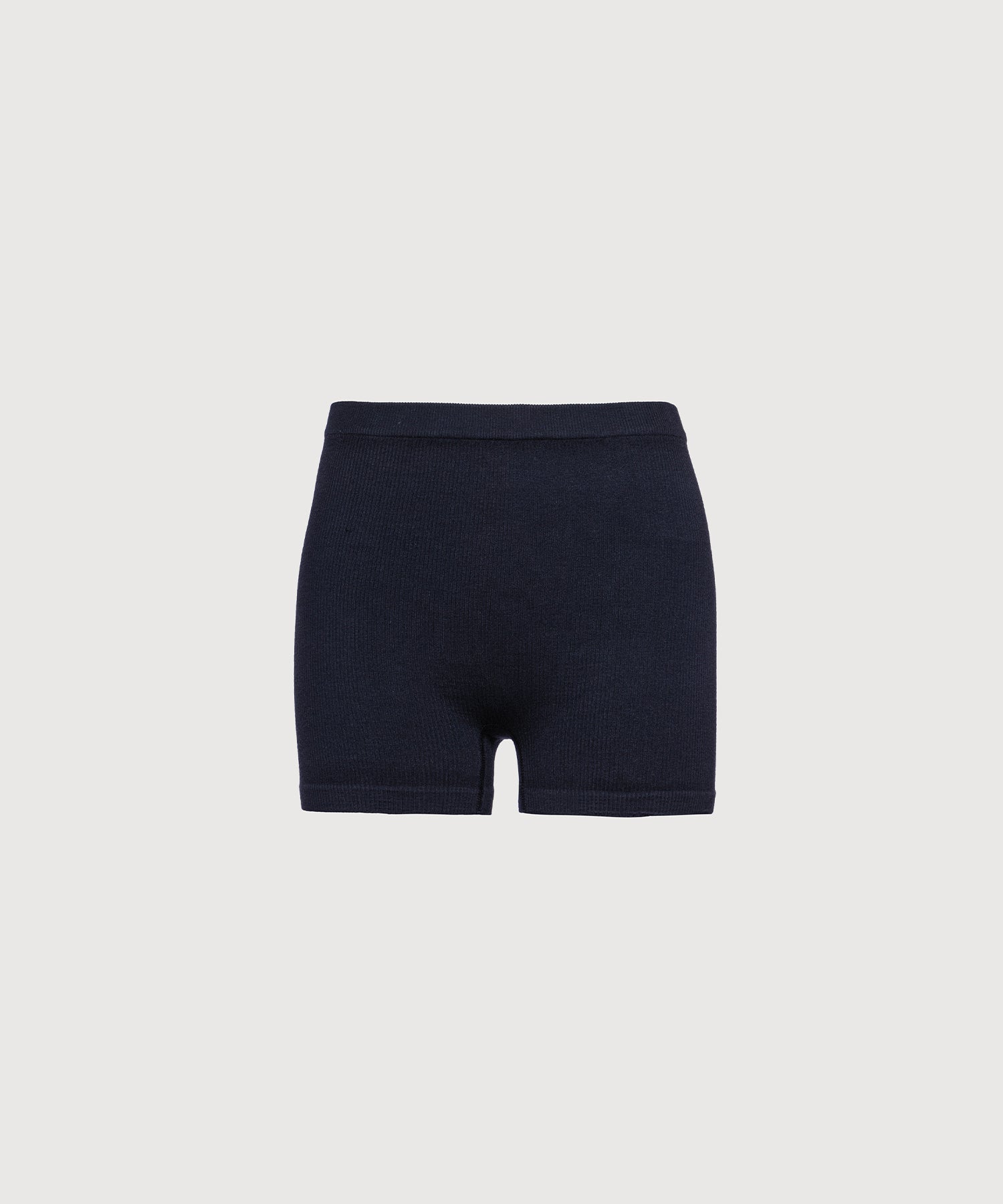 Ava Rib Shortie - Black