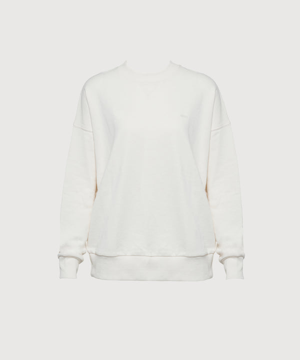 Parker Oversized Sweatshirt - Eggshell