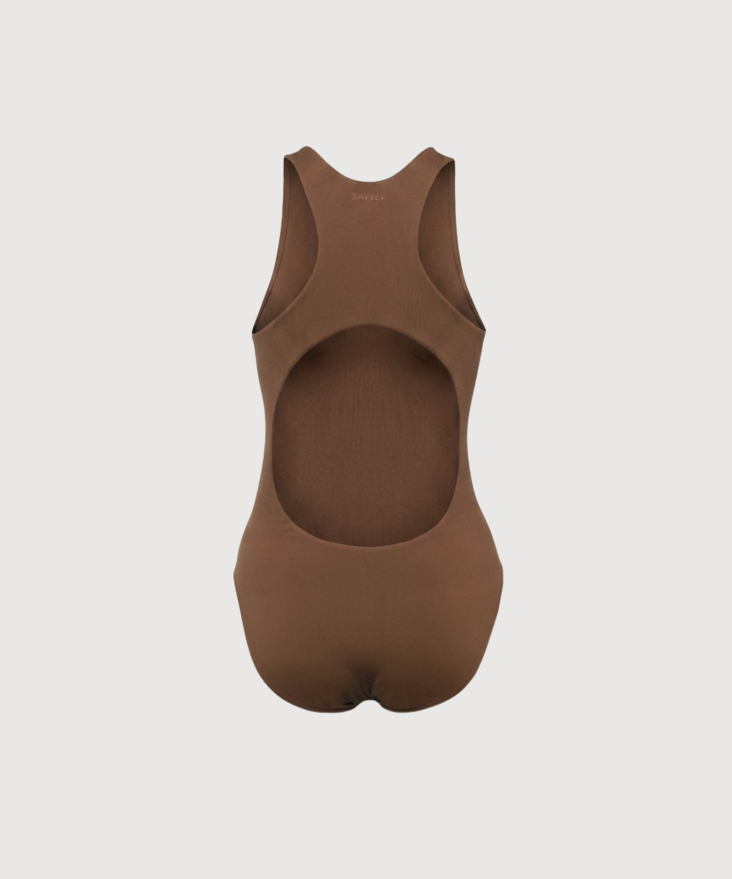 High Neck Bodysuit - Dark Earth