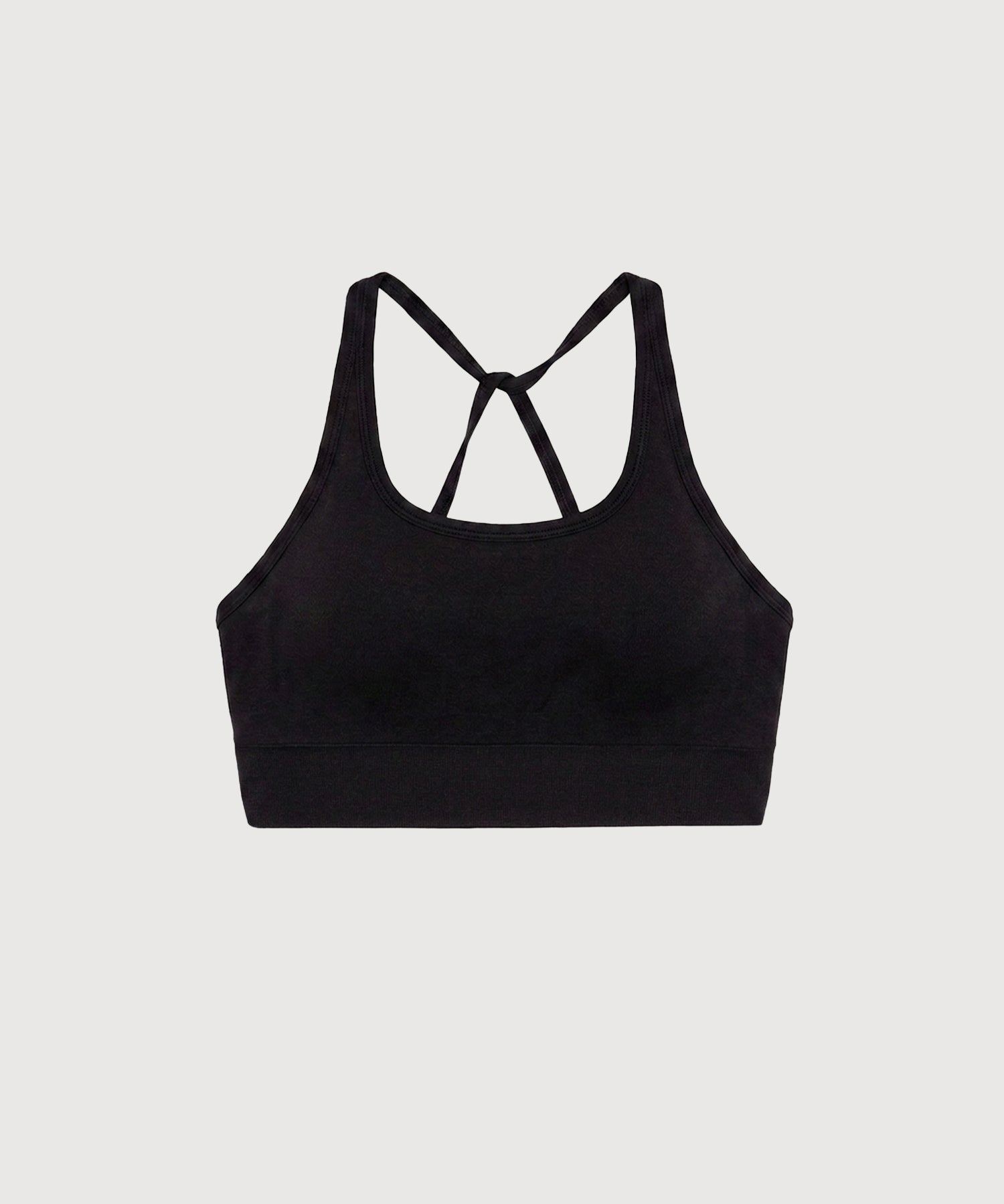 Cut-out Movement Bra - Black