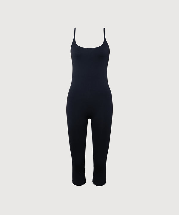 Capri Movement Jumpsuit - Black