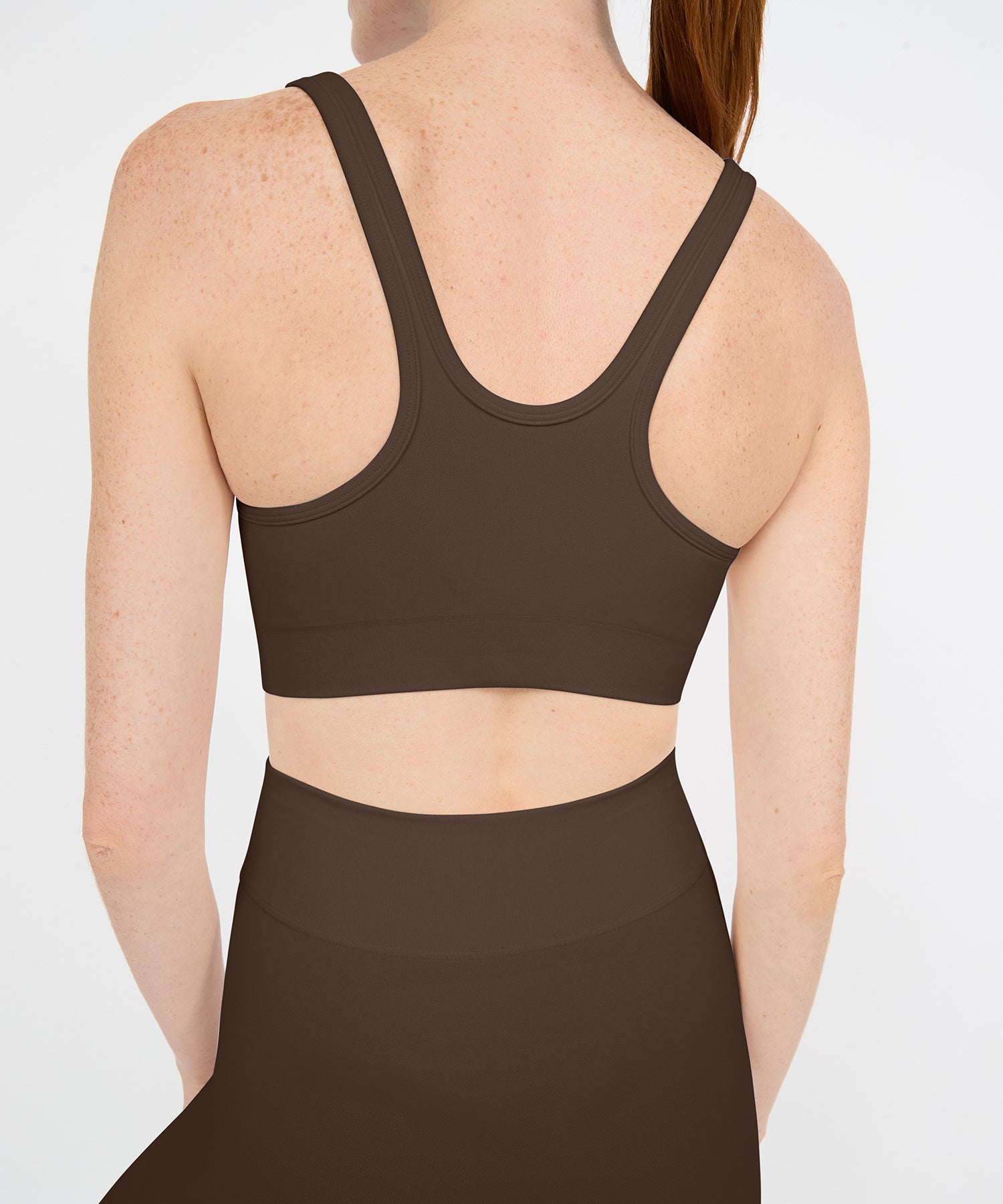 Performance Racerback Sports Bra - Acorn