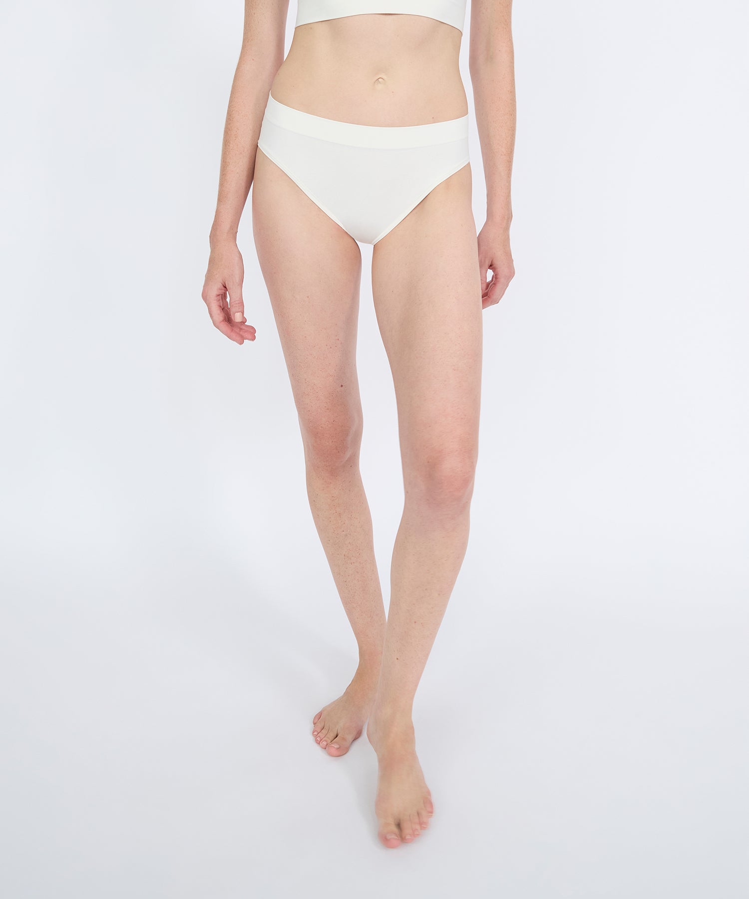 High Waist Brief 3 Pack - Pearl