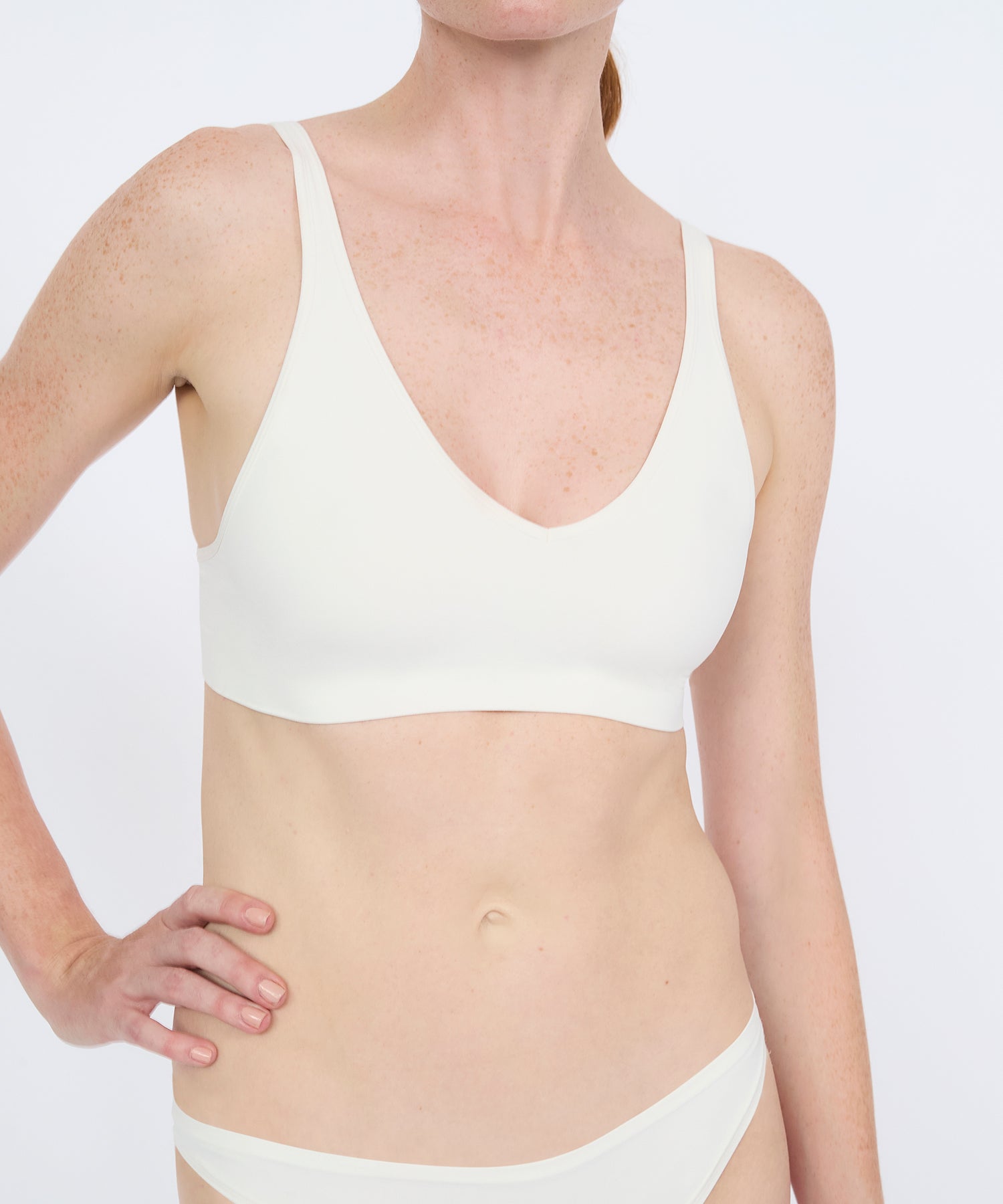 Triangle Bra - Pearl