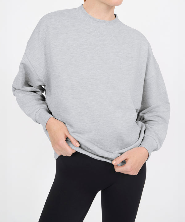 Parker Oversized Sweatshirt - Heather Grey