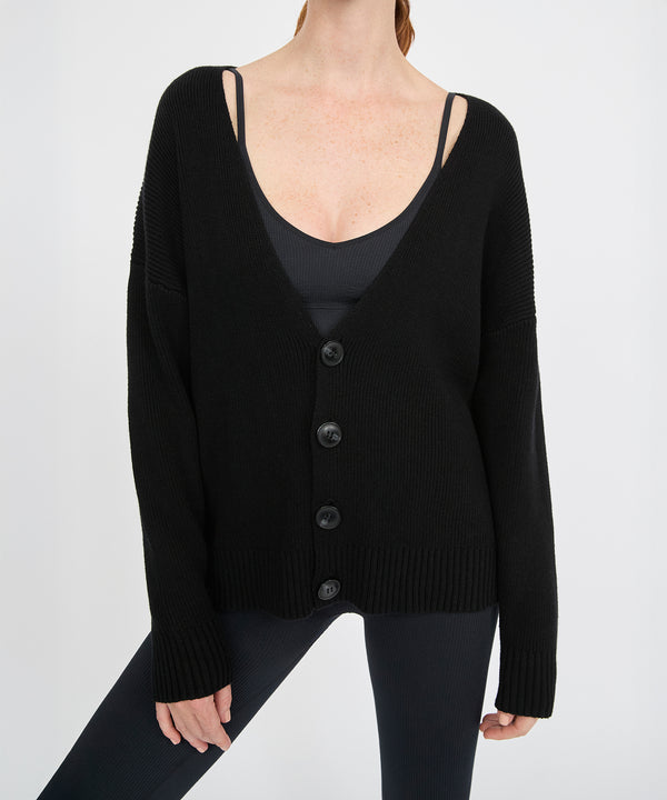 Julianne Knit Cardigan - Black