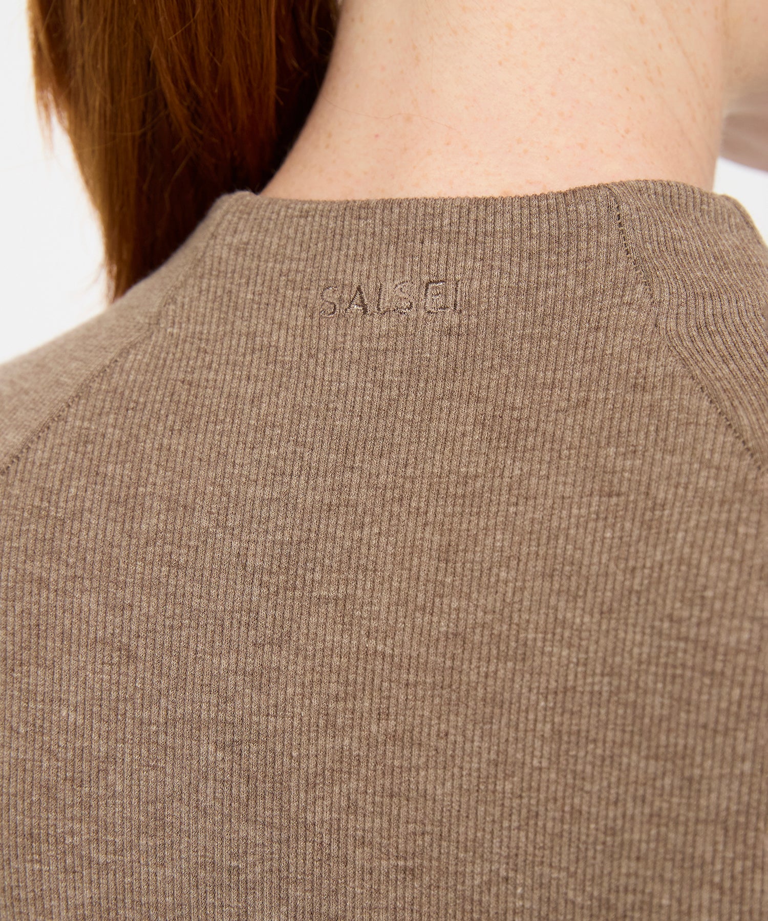 Juliette Seam Full Zip Jacket - Hazelnut Melange