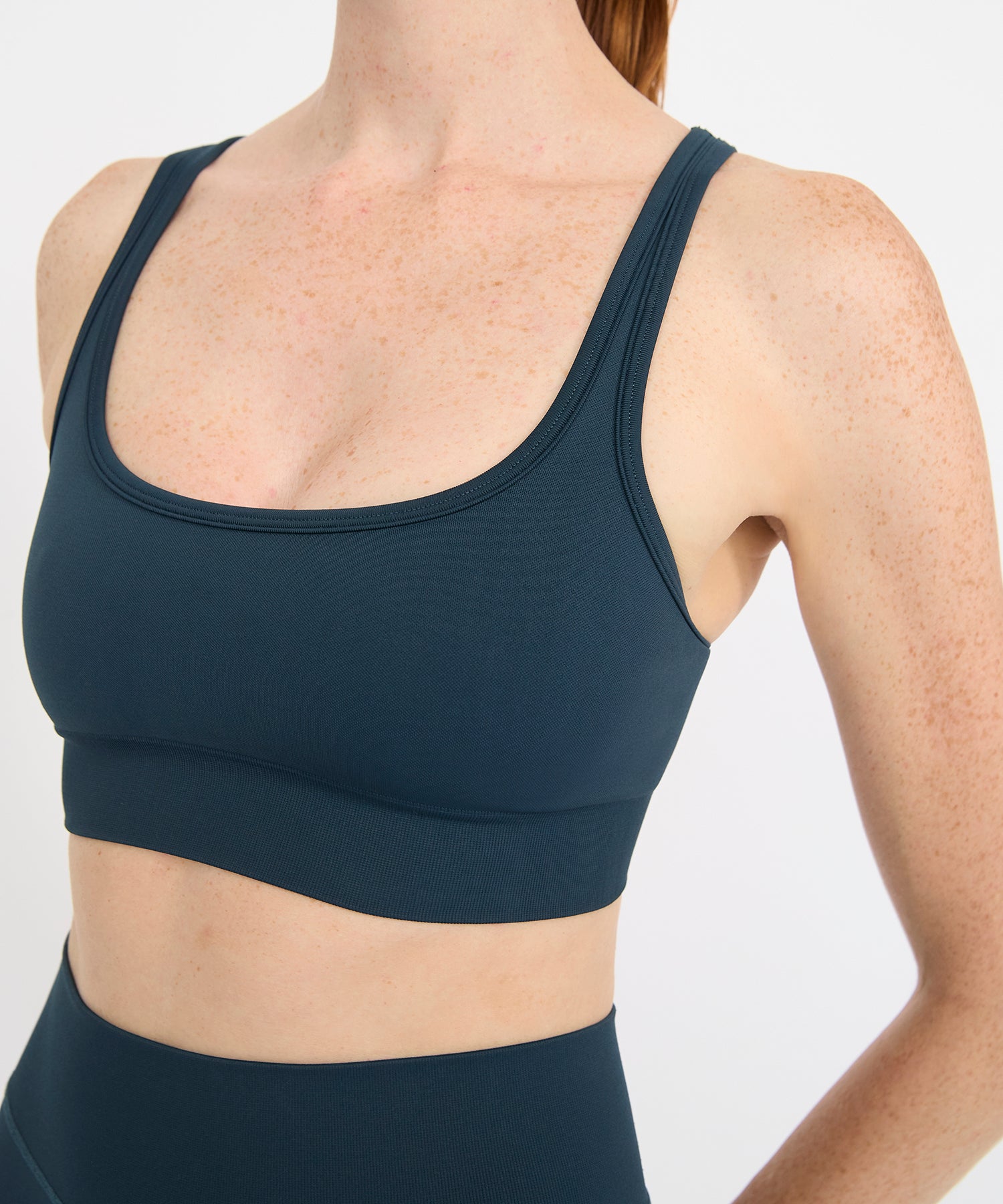 Racerback Movement Bra - Teal Blue