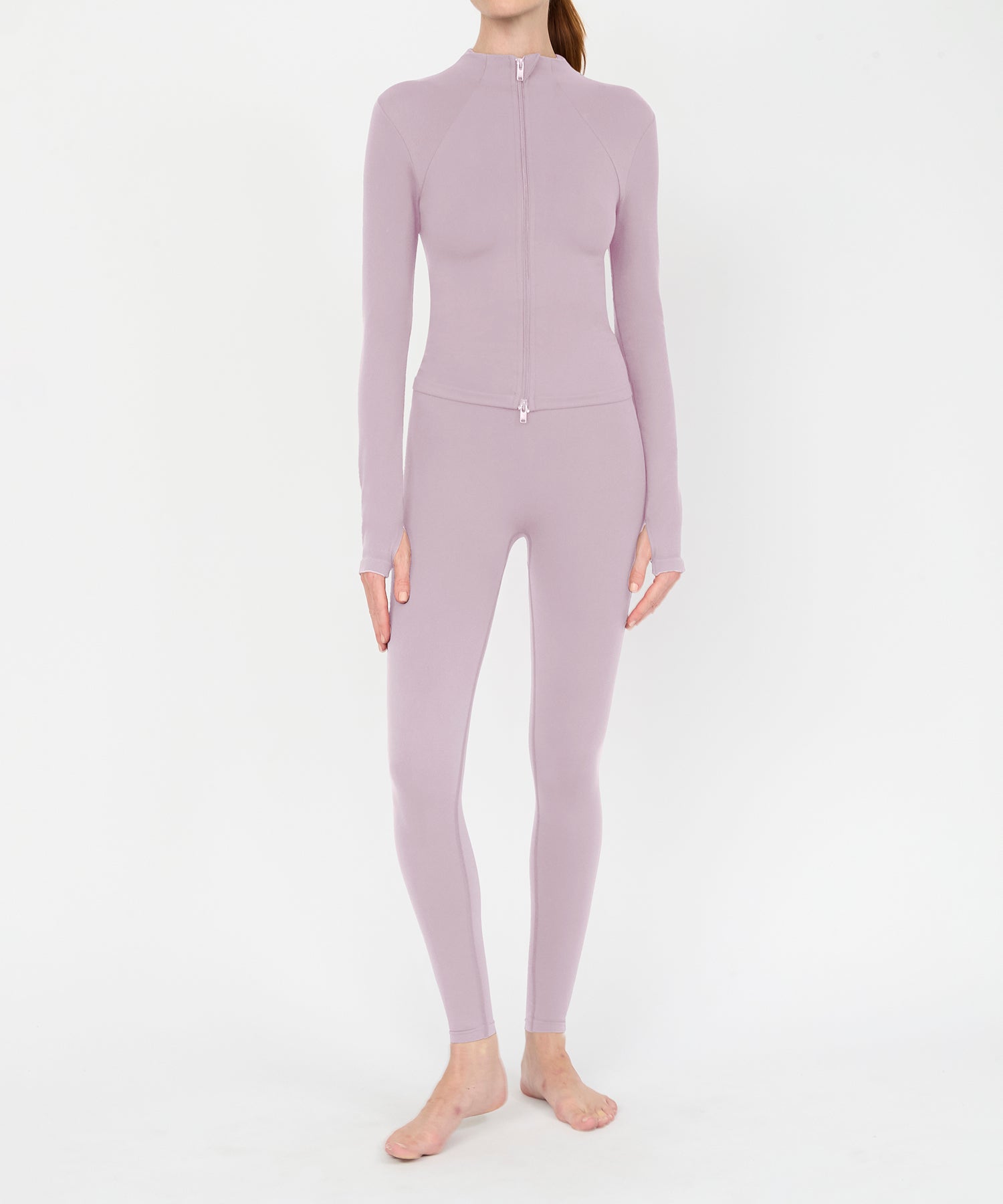 Form Movement Full Zip Jacket - Mauve