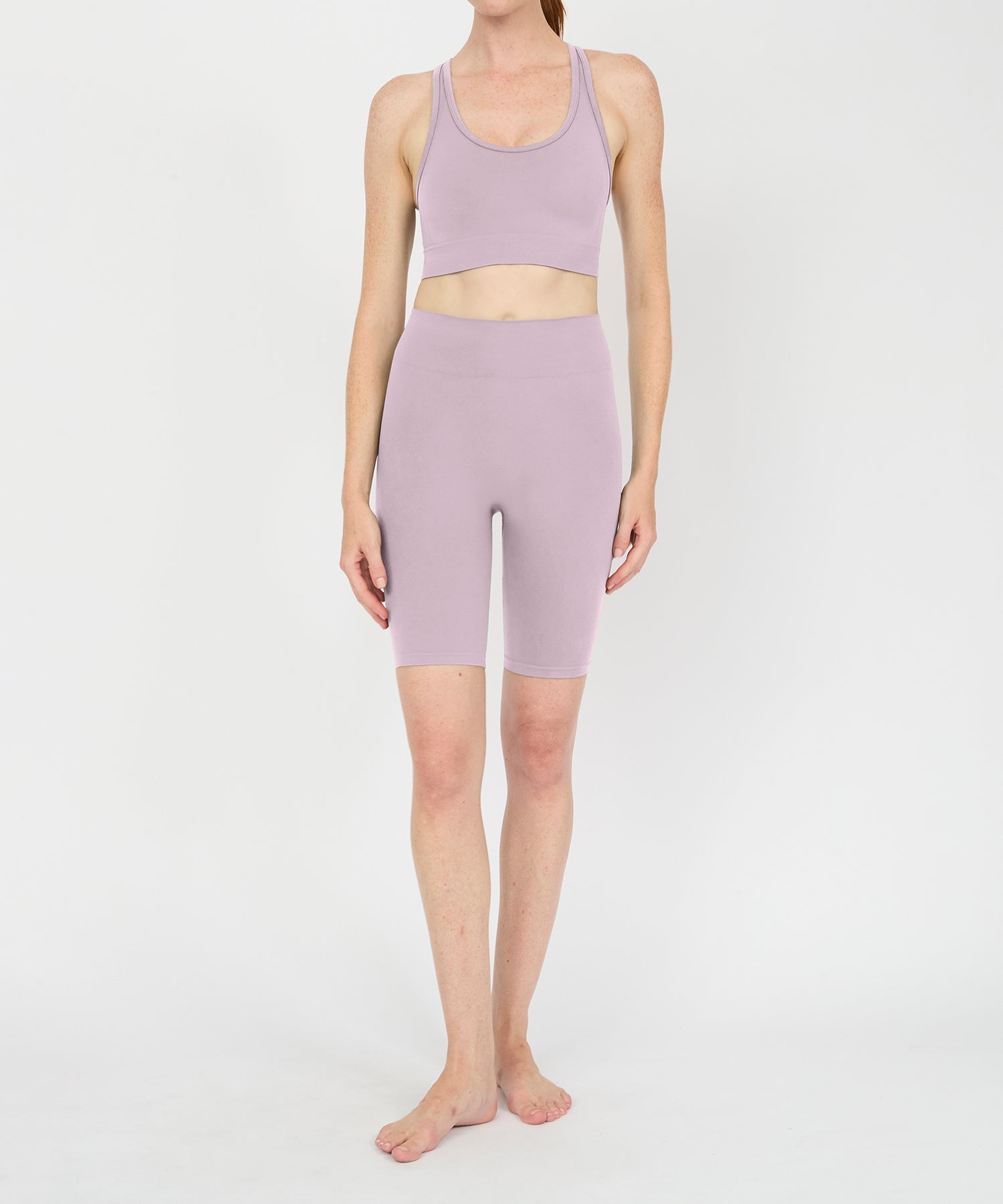 Form Movement Biker Short 6" - Mauve