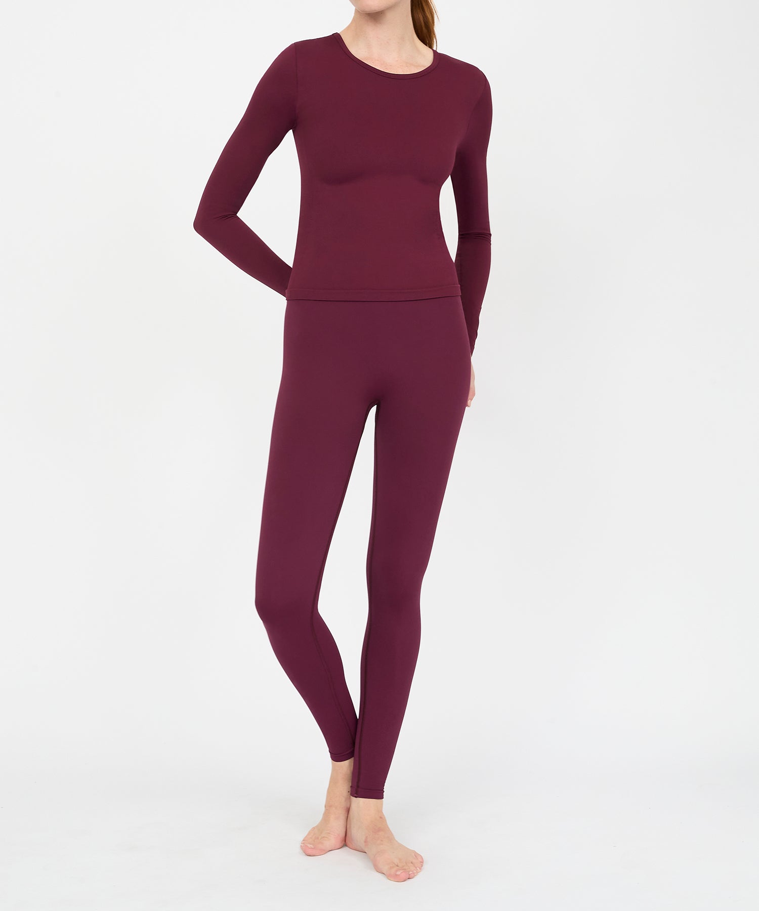 Form Performance Long Sleeve Tee - Fig