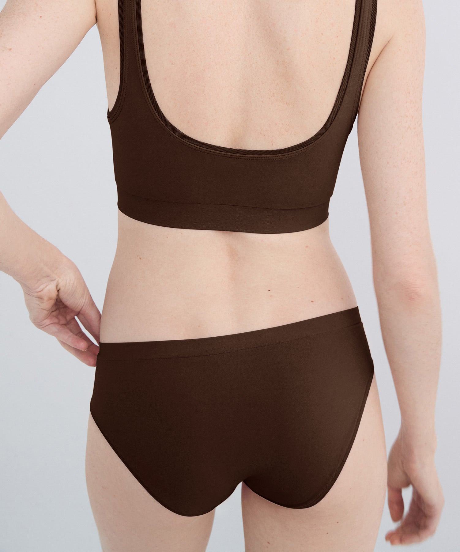 Hip Brief 3 Pack - Cocoa