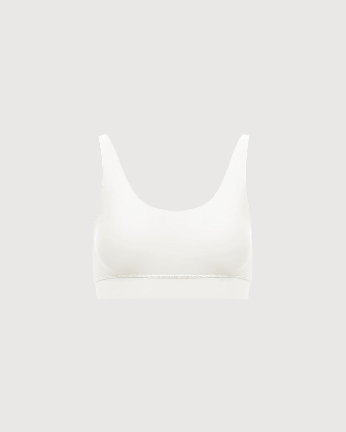 Scoop Bra Top - Pearl
