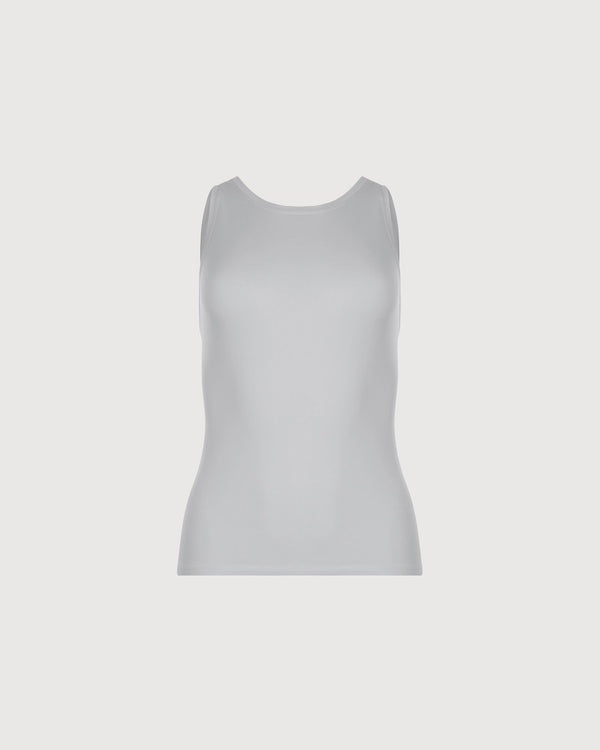 High Neck Tank - Pebble