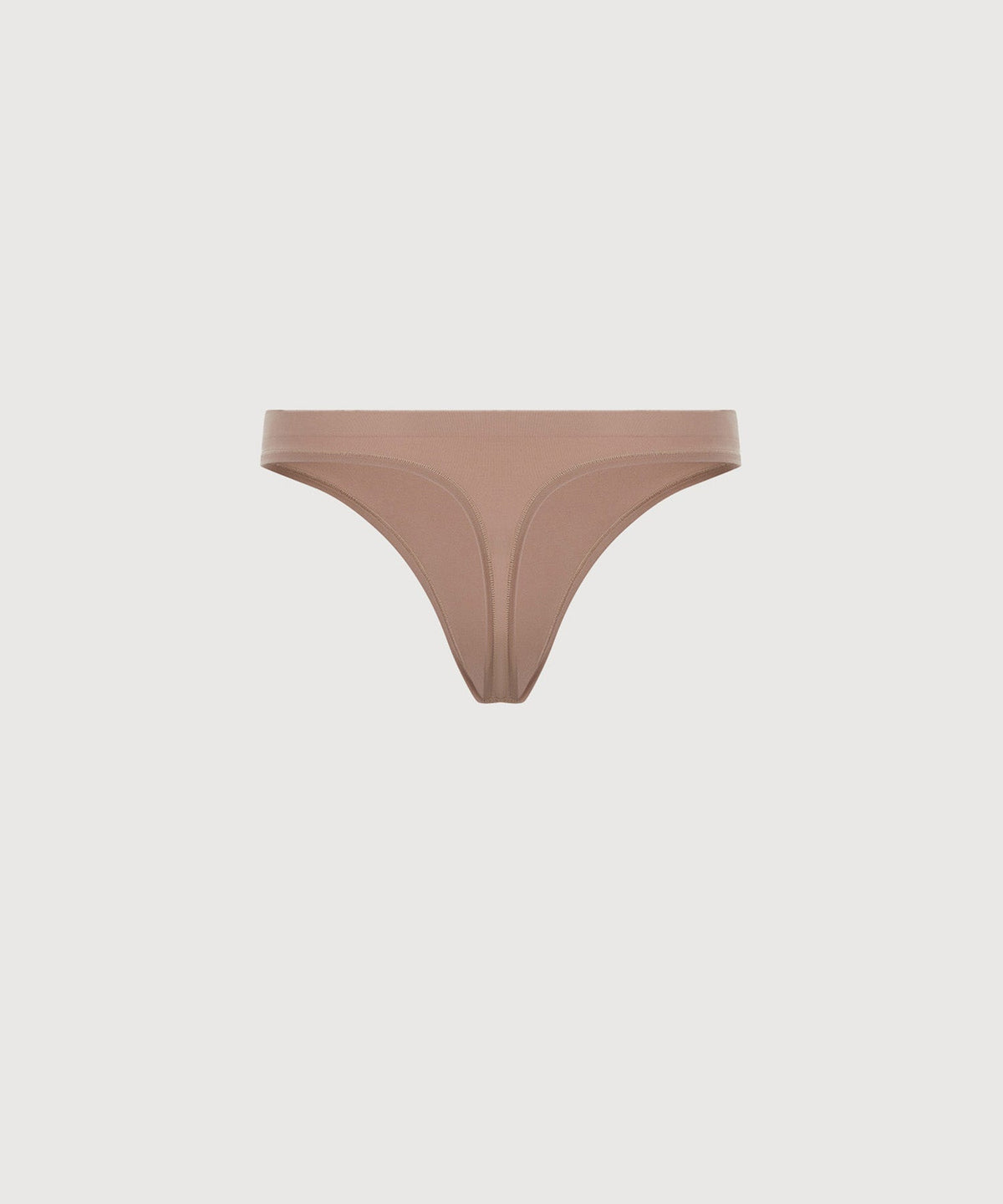Mid Rise Thong 3 Pack - Taupe