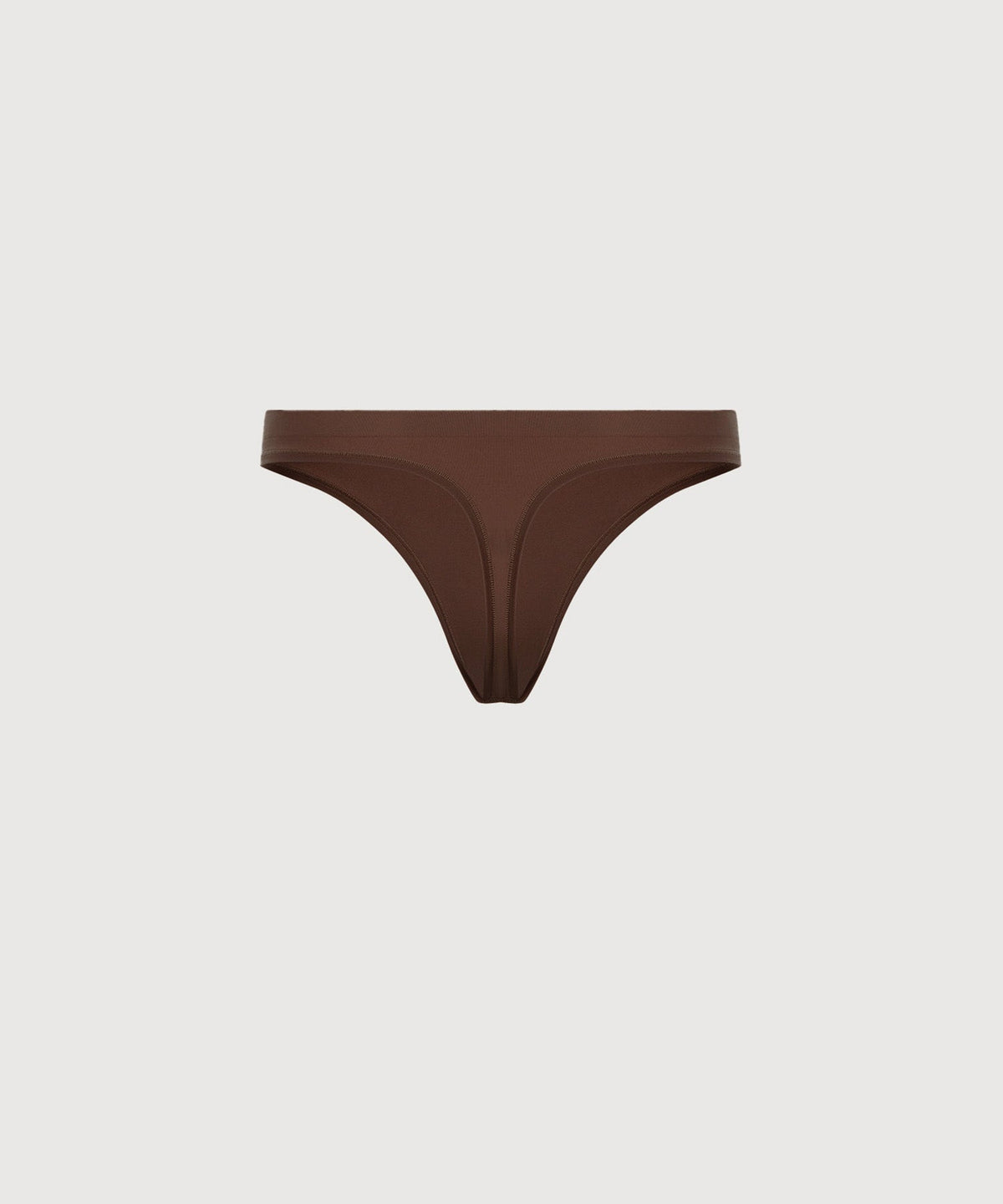 Mid Rise Thong 3 Pack - Cocoa