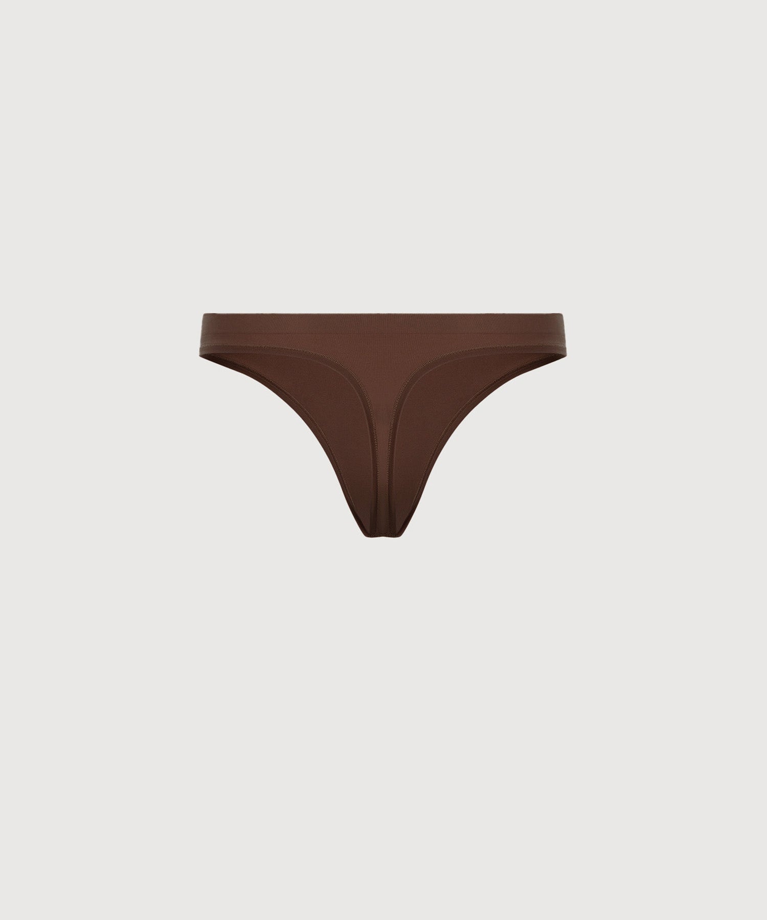 Mid Rise Thong 3 Pack - Cocoa
