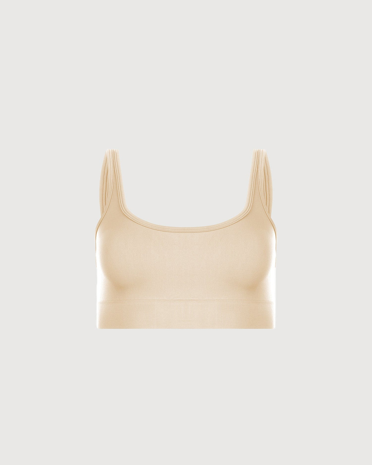 Performance Racerback Sports Bra - Almond