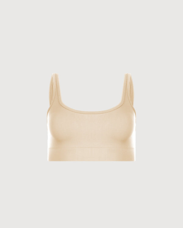 Racerback Movement Bra - Almond